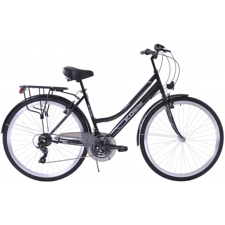 Trekingový bicykel Kozbike 28" NAIROBI KOZ18 19" čierny